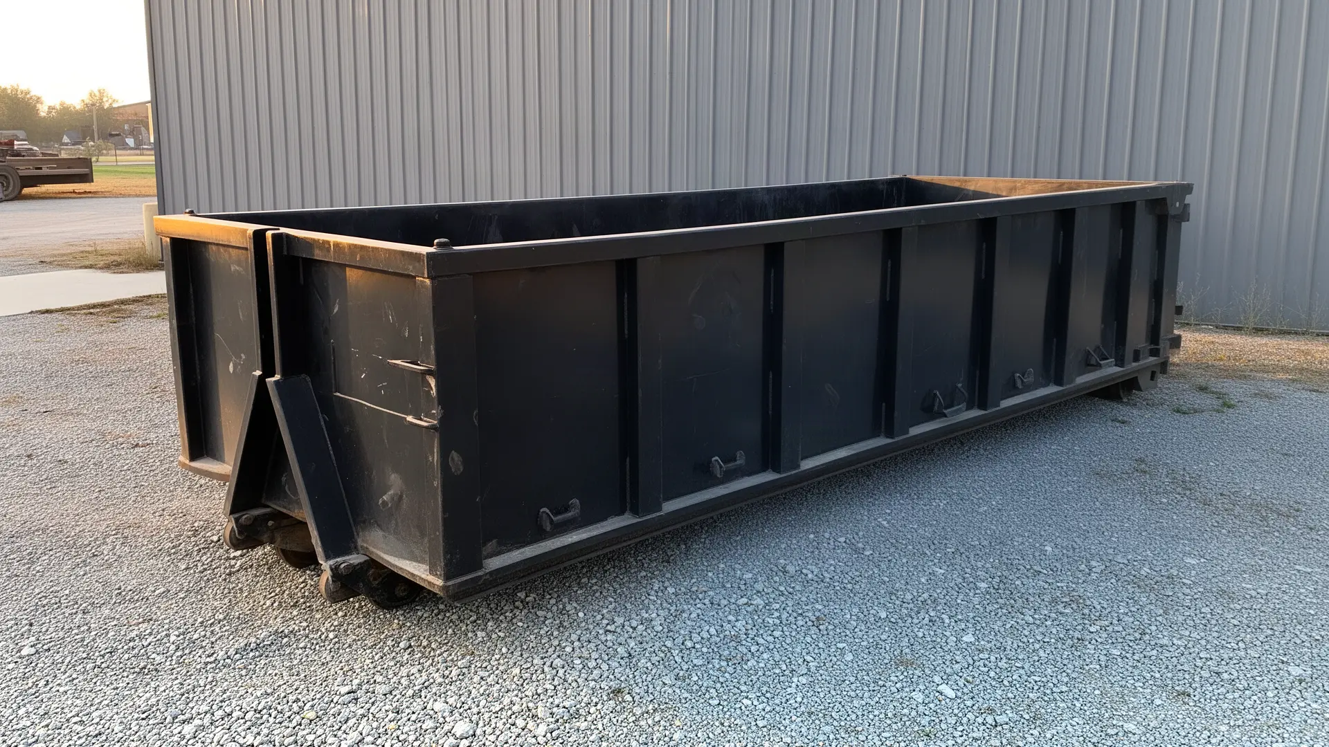 Roll-off dumpster from Pine Canyon Dumpster Rental in Colorado Springs, CO